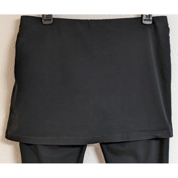 Women's Cabi # 287 M'Leggings Black Skirted Leggings Excellent Condition! Size M - Picture 6 of 9